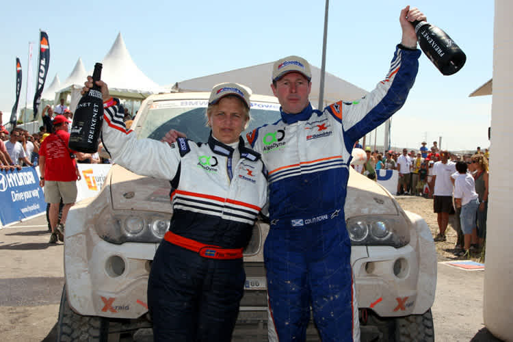 Colin McRae und Tina Thörner