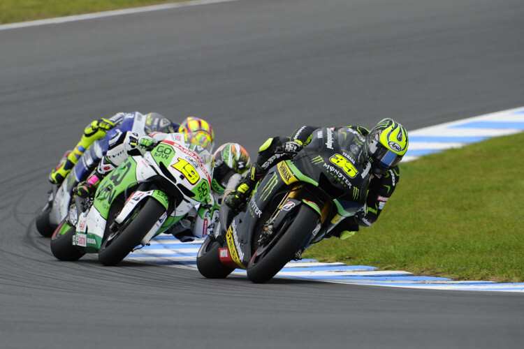Cal Crutchlow noch vor Bautista und Rossi