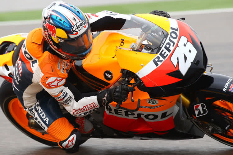 Dani Pedrosa siegte in Aragon