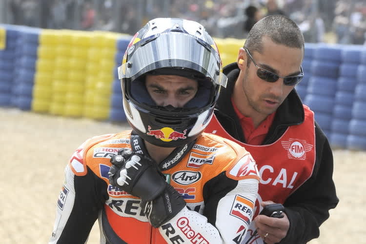 Die Saison von Dani Pedrosa wird wieder von Verletzungen getrübt