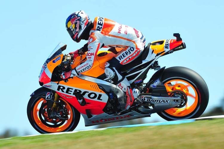 Dani Pedrosa: Im Training Zweiter hinter Stefan Bradl