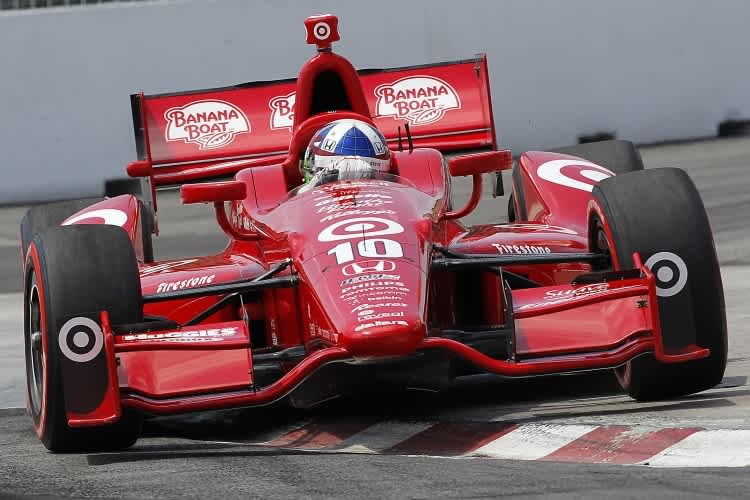 Dario Franchitti hat derzeit gut lachen