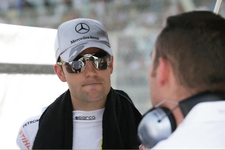 Den Titel im Blick: Audi-Pilot Jamie Green