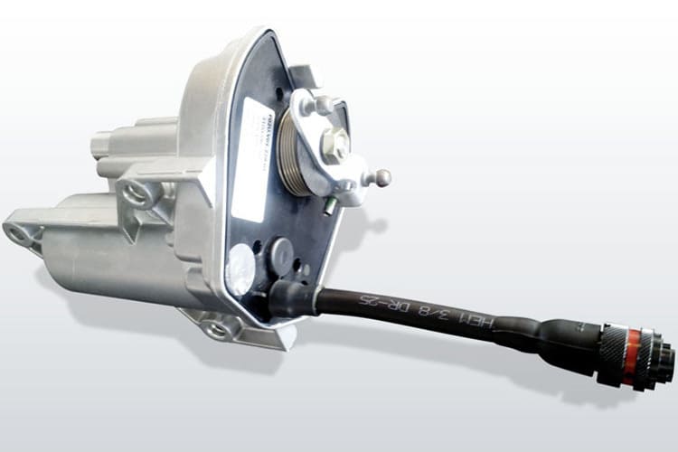 Der Stellmotor definiert die in den Brennraum eingespritzte Treibstoffmenge