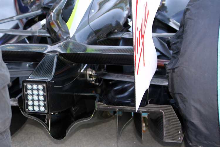 Der Diffusor von BrawnGP beim Australien GP 2009