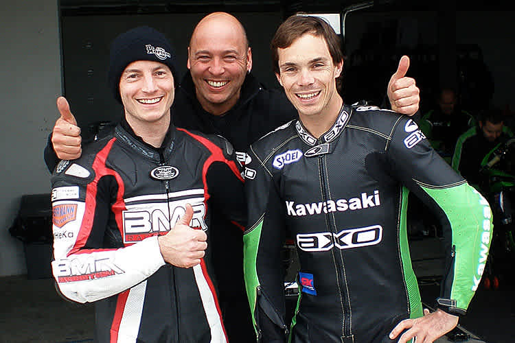 von links: Diss, Bray, Vermeulen