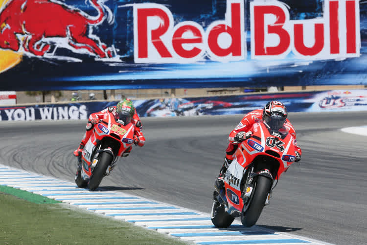 Laguna Seca: Andrea Dovizioso und Nicky Hayden wurden Neunter und Achter