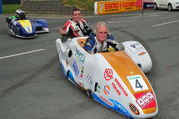 Für Dieter Eilers (vorne) ist Schluss