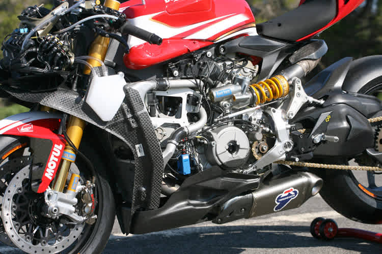 Ein Augenschmaus: Die Ducati 1199 Panigale