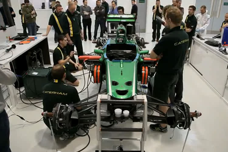 Endlich mal freie Sicht auf die Technik