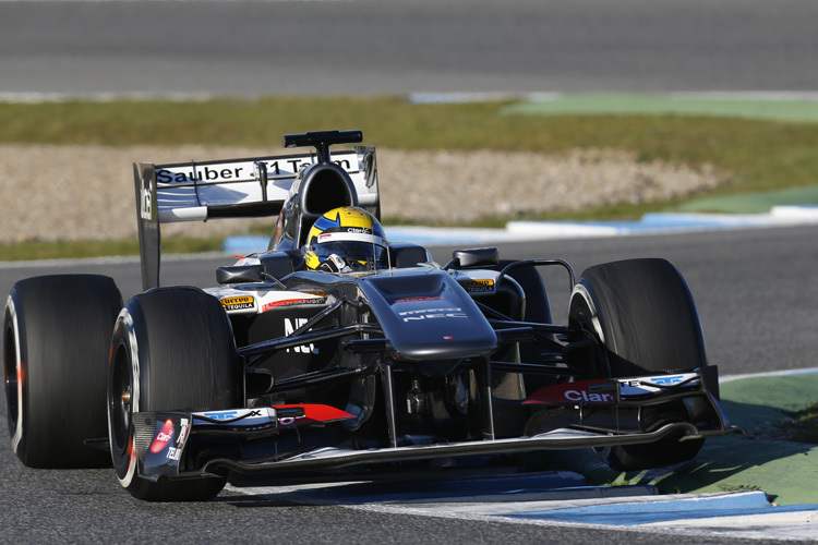 Esteban Gutiérrez war der Fleissigste