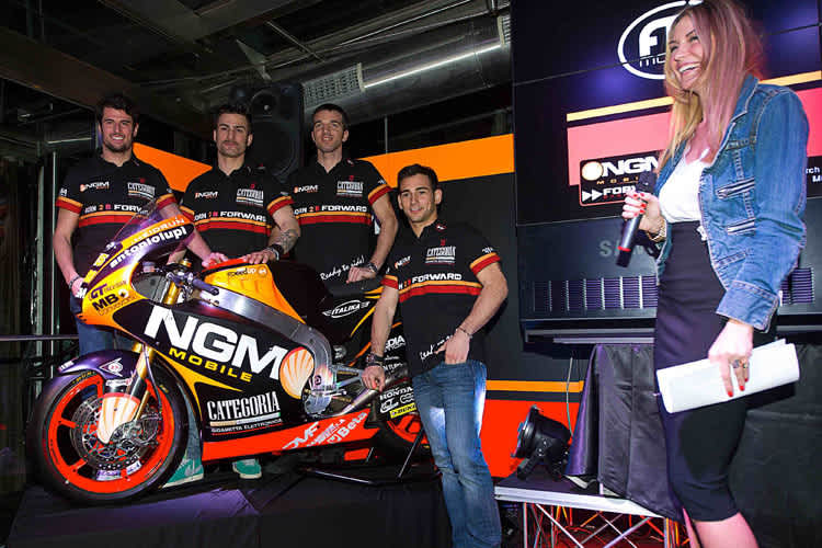 Forward mit Corsi, Pasini, De Angelis und Cardús