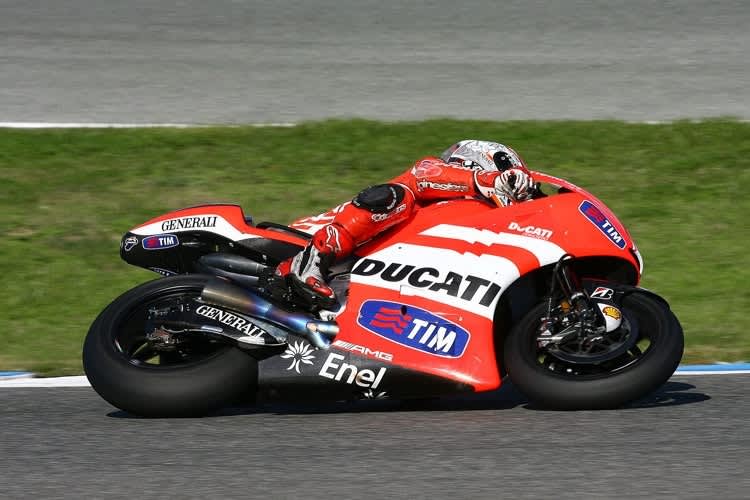 Ducati-Testpilot Franco Battaini