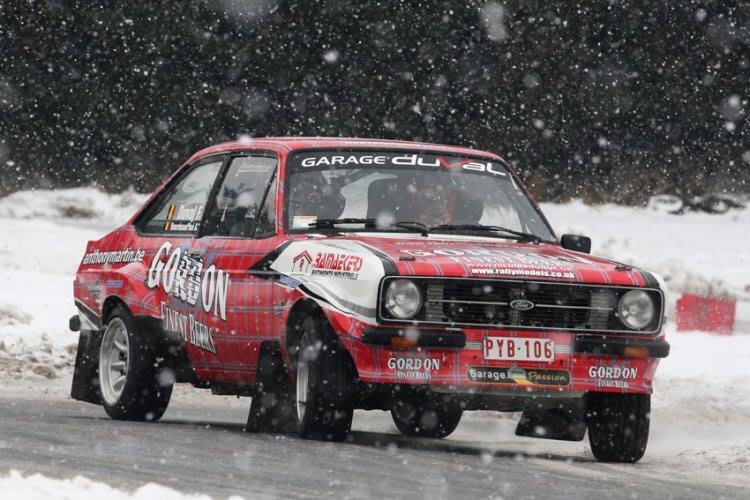 François Duval im Ford Escort MK2