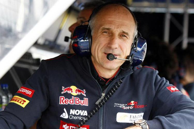Der harte Franz Tost lobt seine Fahrer selten