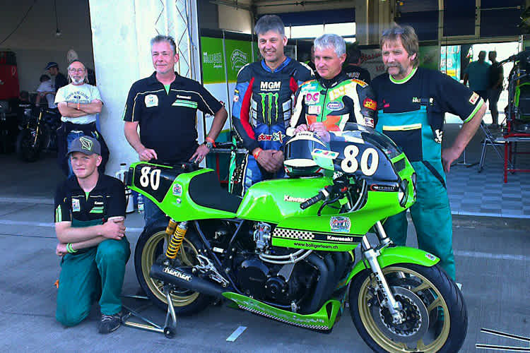 Die Bolliger Mannschaft in der Classic Endurance