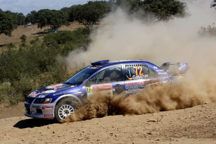 Gassner junior bei der Rallye Portugal