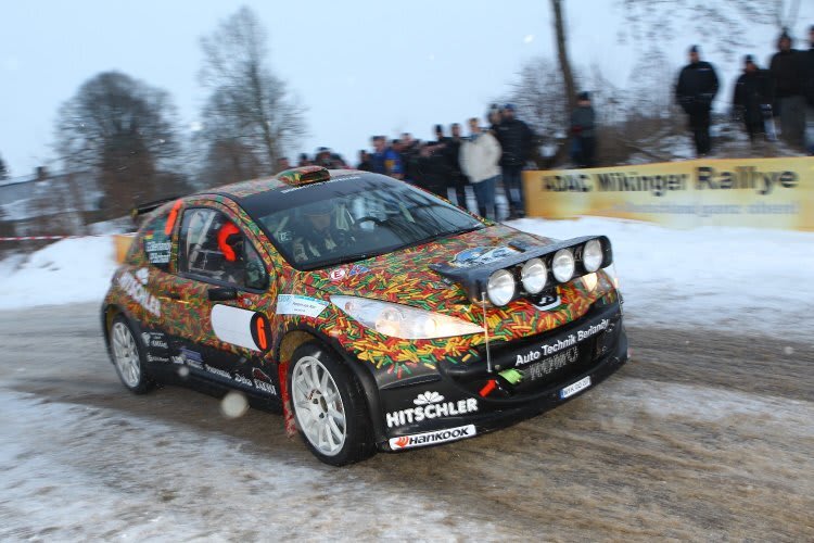 Georg Berlandy im verschneiten Norden Zweiter