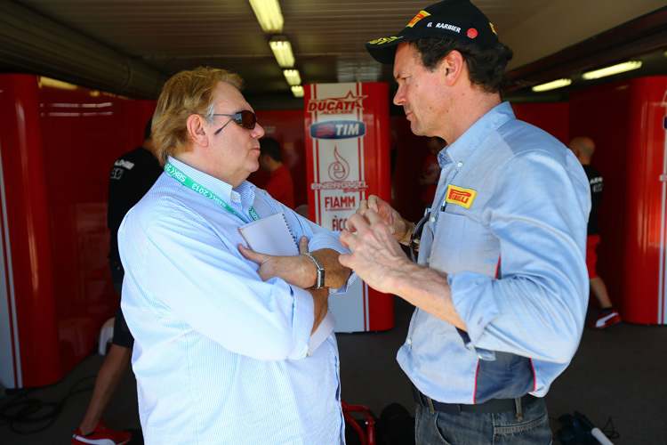 Giorgio Barbier (re.) hat viel zu erklären