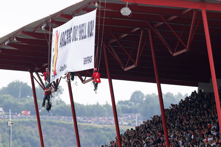 Ungewöhnliches Bild vor dem Belgien-GP