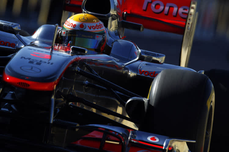 Hamilton lobt reifenschonenden MP 4-26