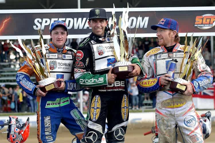 GP-Podium in Gorican: Harris, Hancock, Crump