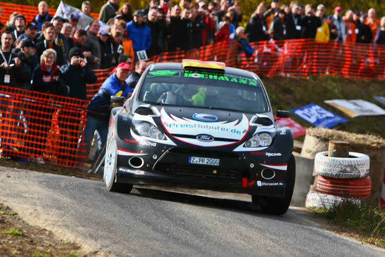 Herbold im neuen Ford Fiesta S2000