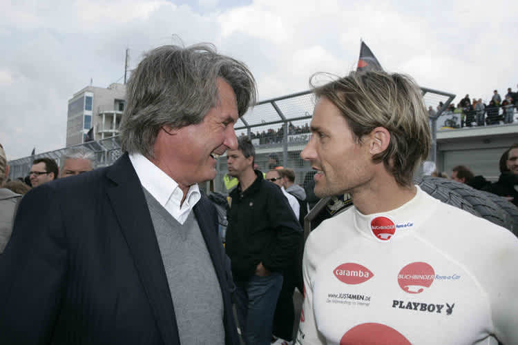 Hermann Tomczyk mit Sven Hannawald