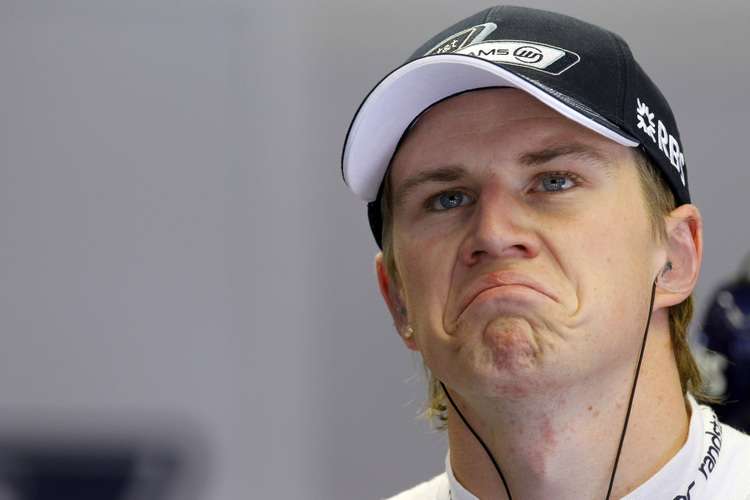 Hülkenbergs Mimik sagt mehr als tausend Worte