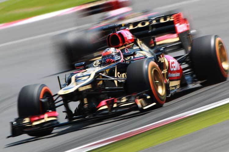 Kimi Räikkönen fährt am Freitag in Silverstone