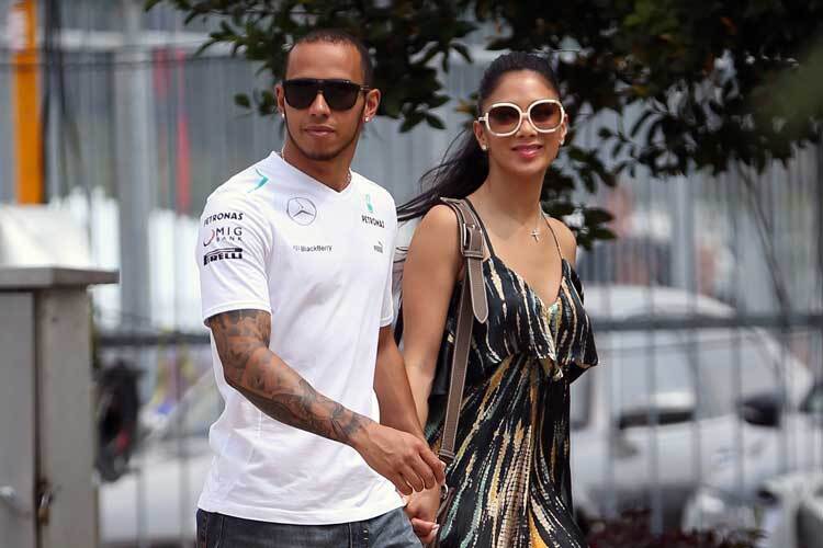 Lewis Hamilton und Nicole Scherzinger