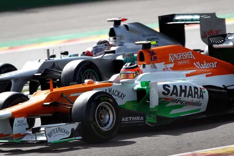 Hülkenberg und Schumi mit guten Trends