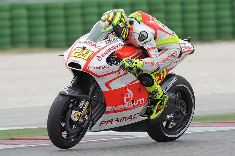 Andrea Iannone in Misano