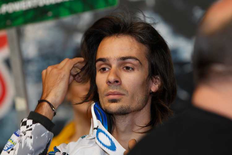 Testet die Werks-Kawa: Fabien Izoird