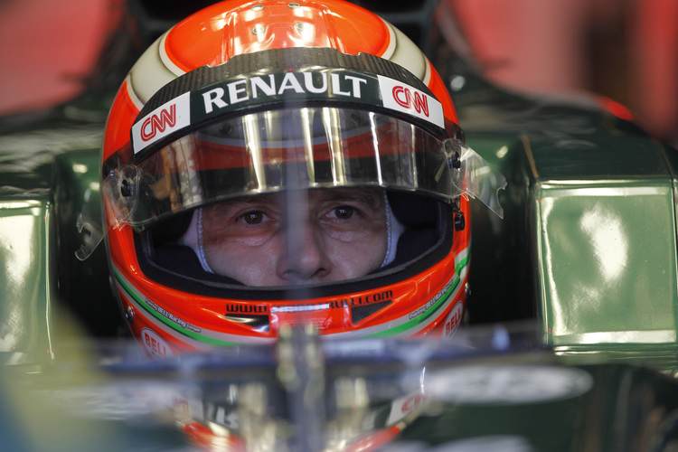 Trulli steht vor seiner ersten Lotus-Ausfahrt