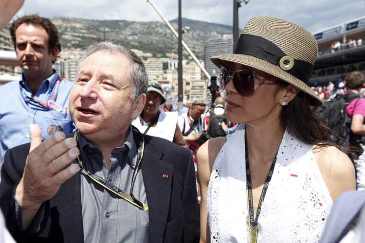 Jean Todt mit Film-Star und Partnerin Yeoh