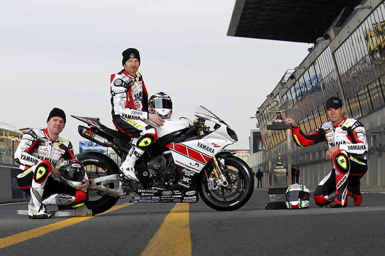 Die Weltmeister 2009 Jerman, Giabbani und Martin (vlnr.)
