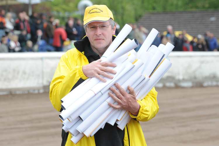 Jochen Frels auf Verkaufstour