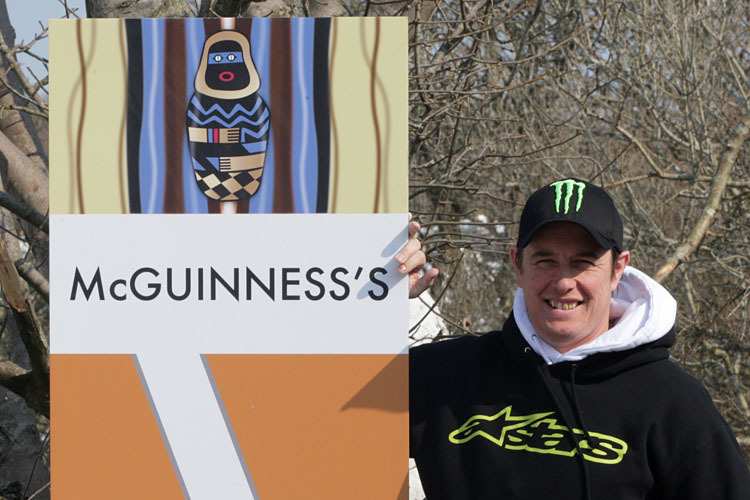 John McGuinness mit «seiner Kurve»