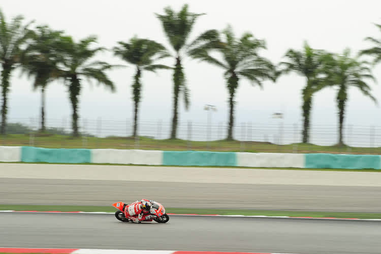 Jonas Folger: Heftiger Sturz in Misano