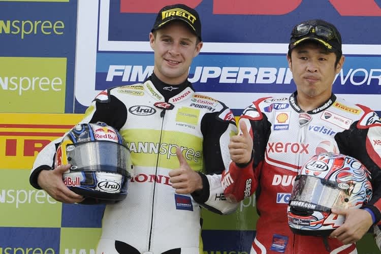 Jonathan Rea & Noriyuki Haga