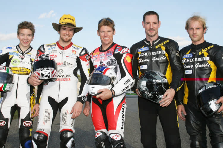 v.l.Grünwald, Cudlin, Muggeridge, Schlosser, Hofer