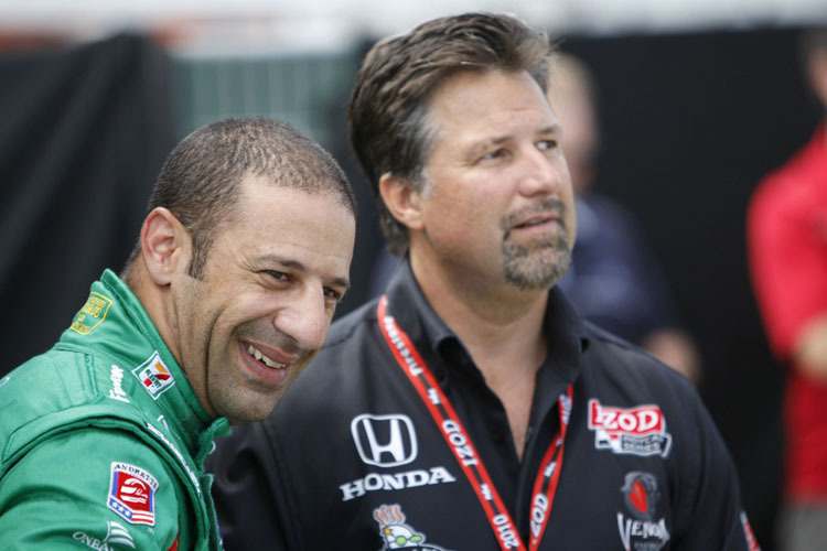Bild aus besseren Zeiten: Kanaan und Andretti