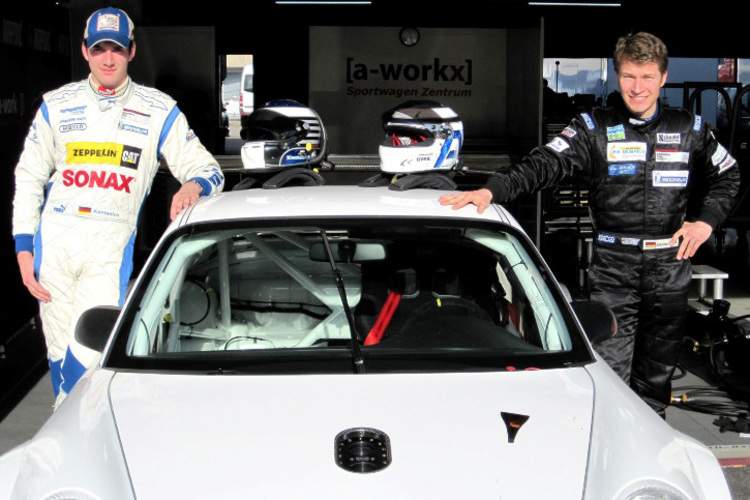 Niclas Kentenich / Porsche 997 GT3 R / Sebastian Asch