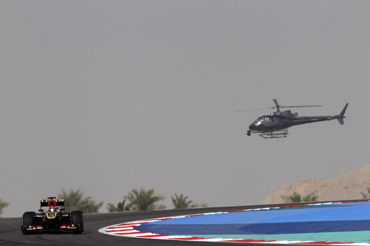 Kimi Räikkönen: «Die Hinterreifen leiden natürlich, aber so schlimm ist die Hitze auch wieder nicht»