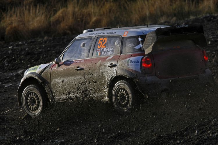 Kris Meeke und Paul Nagle beim WM-Finale