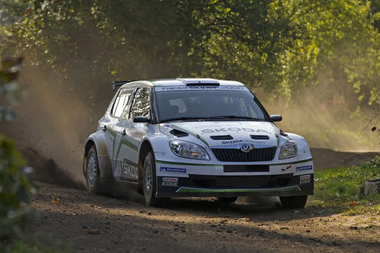 Esapekka Lappi bei der Rallye Polen 2012