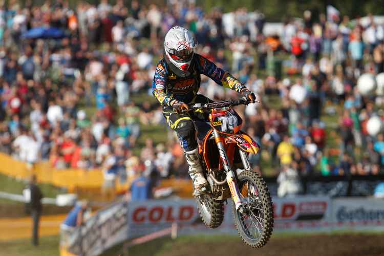 Lars Oldekamp hat sich den Arm gebrochen