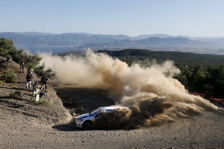 Jari-Matti Latvala bei seinem «Akropolis»-Sieg