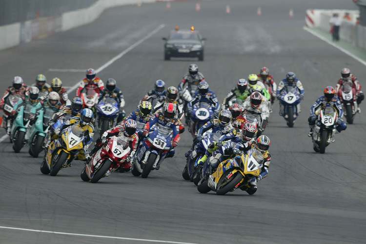 Der Superbike-WM-Lauf 2006 auf dem Lausitzring war nicht schlecht besucht